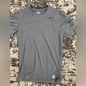 Nike Men's Charcoal Short Sleeve Tee